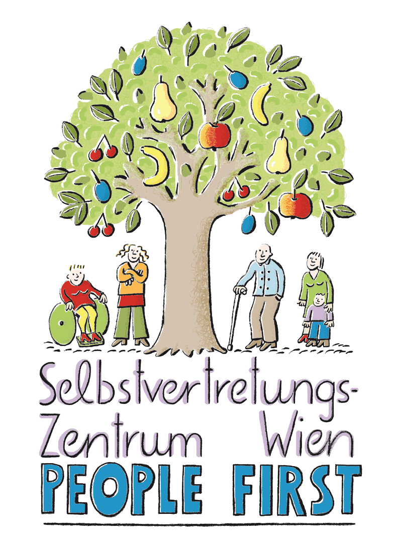 Logo SVZ mit Slogan "People First"