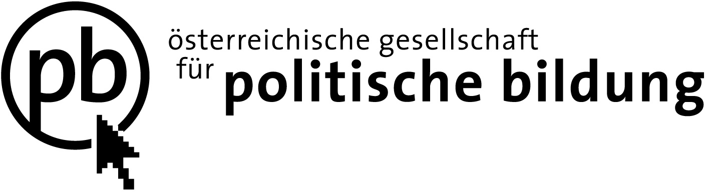 Das ist das Logo der Österreichischen Gesellschaft für Politische Bildung.